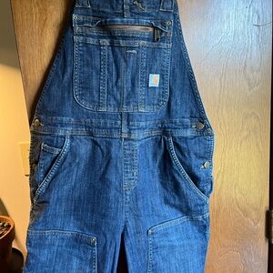 Carhartt Blue Denim Overalls